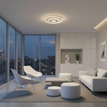 Spiral LED C lampa sufitowa 50W 3900lm 4100K biała