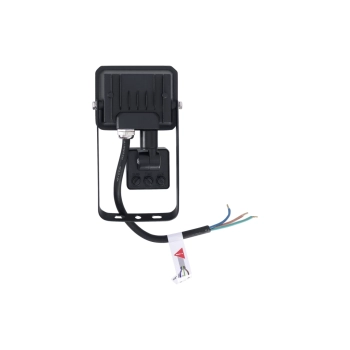 Tafla LED PIR Black naświetlacz 10W 810lm 4000K czarny Amuled