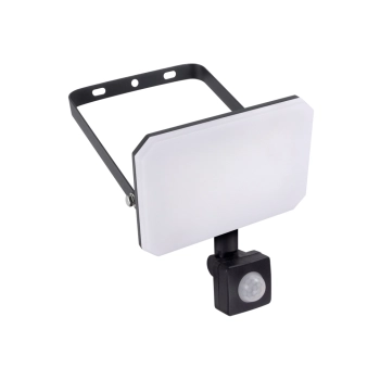 Tafla LED PIR Black naświetlacz 20W 1660lm 4000K czarny Amuled 05104 Ideus