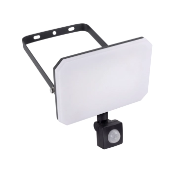 Tafla LED PIR Black naświetlacz 30W 2480lm 4000K czarny Amuled 05105 Ideus