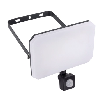 Tafla LED PIR Black naświetlacz 50W 4050lm 4000K czarny Amuled 05106 Ideus