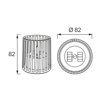 Tara LED lampka stołowa solarna IP44 0,2W 3lm 3000K brązowa