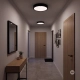 Andre C LED lampa wbudowywana 12W, 15W, 18W 1550lm, 1880lm, 2230lm CCT czarna