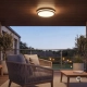 Dynamo C LED IP54 lampa sufitowa 12W, 18W, 24W 920lm, 1300lm, 2710lm CCT czarna