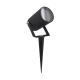 Glan c lampa stojąca IP65 GU10 czarna 05042 Ideus