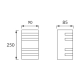 Keler IP54 kinkiet 2xGU10 czarny