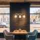 Lamel 3L lampa sufitowa 3xE14 czarna sosna