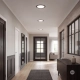 Lira C LED lampa wbudowywana 12W, 15W, 18W 1530lm, 1830lm, 2150lm CCT czarna