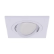 Roto D lampa wbudowywana 1xGU10 biała 05084 Ideus