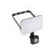 Tafla LED PIR Black naświetlacz 10W 810lm 4000K czarny Amuled 05103 Ideus