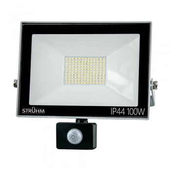 Naświetlacz SMD LED z czujnikiem ruchu Kroma LED S 100W Grey 4500K Ideus