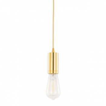 Moderna lampa wisząca złota E27 DS-M-038 GOLD