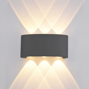 Ortelo lampa ścienna, kinkiet LED 6W IP54 OWL-451-3-BL Italux