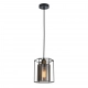 Kalula lampa wisząca 1xE27 PND-78901-1-BK+SG Italux