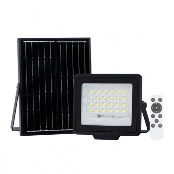 Norla Naświetlacz LED solarny 50W 409lm 4000K SLR-42563-50W Italux