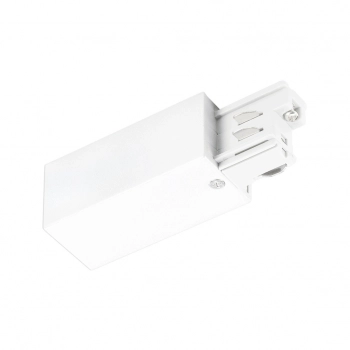 Zasilanie końcowe lewe 3-CT-A Power connector left white HT4-L01/WU Italux