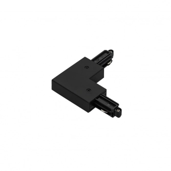 Łącznik kątowy O 1-C L connector black HT-J02/O/BL Italux