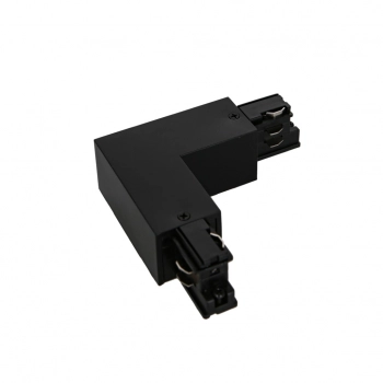 Łącvznik kątowy prawy 3-CT-A L connector right black HT4-J02-I/BK Italux