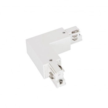 Łącznik kątowy lewy 3-CT-A L connector left white HT4-J02/WU Italux