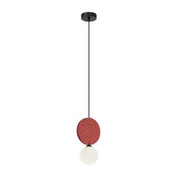 Andrea lampa wisząca 1xG9 PND-59779-1M-RED Italux