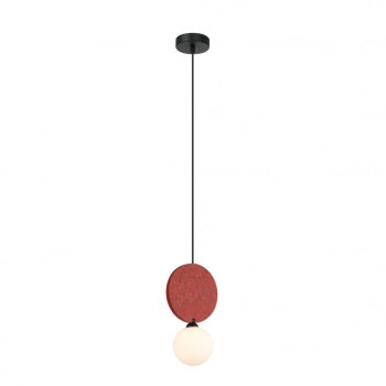 Andrea lampa wisząca 1xG9 PND-59779-1M-RED Italux