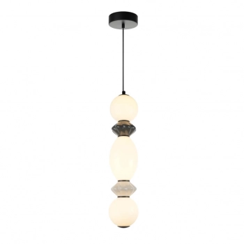 Balos lampa wisząca LED 14W 1600lm 3000K PND-94921-3V-BK Italux