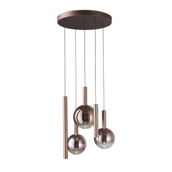 Camino lampa wisząca LED 30W 2136lm 3000K PND-24038-5A-COPP Italux