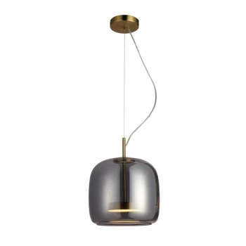 Caste lampa wisząca LED 10W 850lm 3000K PND-17760A-BRSS-SG Italux