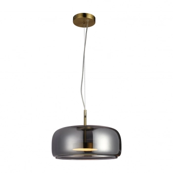 Caste lampa wisząca LED 10W 850lm 3000K PND-17760B-BRSS-SG Italux