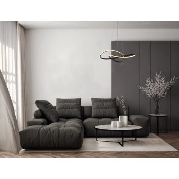 Consa lampa wisząca LED 40W 3400lm CCT PND-19221C-BK
