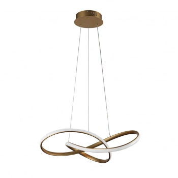 Consa lampa wisząca LED 40W 3400lm CCT PND-19221C-GD Italux