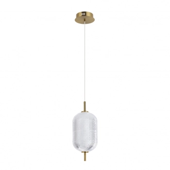 Corado lampa wisząca LED 10W 1050lm 3000K PND-81438-1B-GD Italux