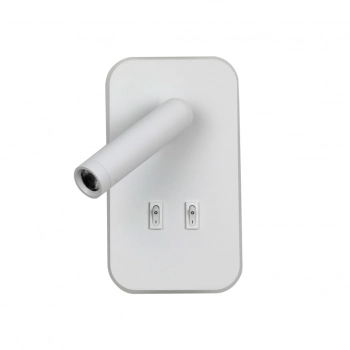 Doria kinkiet LED 8W 559llm 3000K WL-83957-1-WH Italux