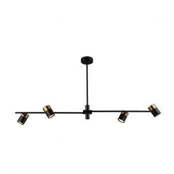 Elice lampa wisząca 4xGU10 PND-58892-4-BK-BRO Italux