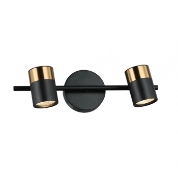 Elice kinkiet 2xGU10 WL-58892-2-BK-BRO Italux