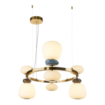 Evans lampa wisząca LED 33W 3950lm 3000K PND-94981-4B-GD Italux