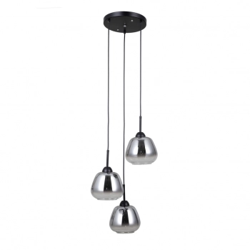 Felis lampa wisząca 3xE27 PND-40824-3-BK Italux