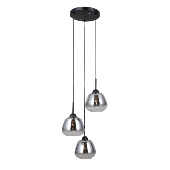 Felis lampa wisząca 3xE27 PND-40824-3-BK Italux