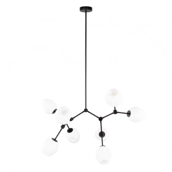Ferral lampa wisząca 8xE27 PND-75075-8-BK-WG Italux
