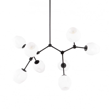 Ferral lampa wisząca 8xE27 PND-75075-8-BK-WG Italux