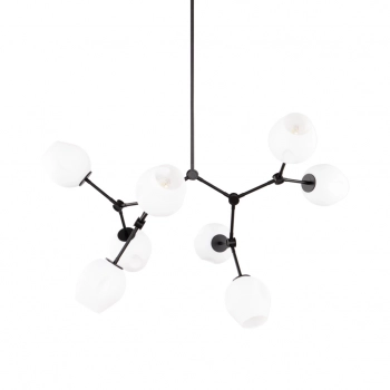 Ferral lampa wisząca 8xE27 PND-75075-8-BK-WG Italux