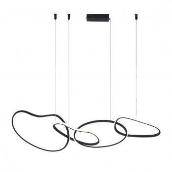 Fonte lampa wisząca LED 60W 5300lm CCT PND-22412-S4-BK Italux