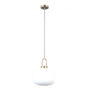 Fosse lampa wisząca 1xE27 PND-408817-1-HBR-WH Italux