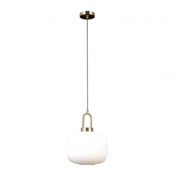 Fosse lampa wisząca 1xE27 PND-408817-1-HBR-WH Italux