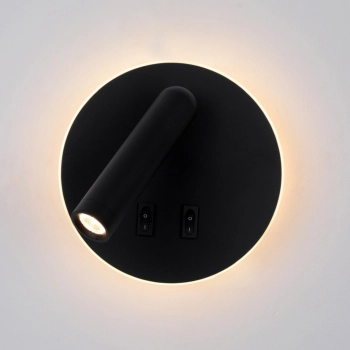 Furla kinkiet LED 8W 516lm 3000K WL-53742-1-BK Italux