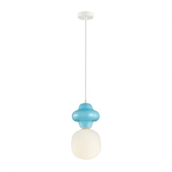 Latera lampa wisząca 1xE14 PND-94331-1L-BLU Italux