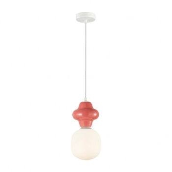 Latera lampa wisząca 1xE14 PND-94331-1S-RED Italux