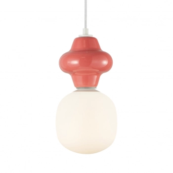 Latera lampa wisząca 1xE14 PND-94331-1S-RED