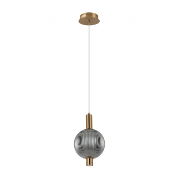 Lenti lampa wisząca LED 7W 310lm 3000K PND-83631-1-BRO-SG Italux