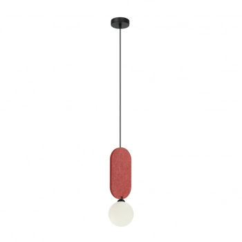 Lorenzo lampa wisząca 1xG9 PND-59815-1-RED Italux